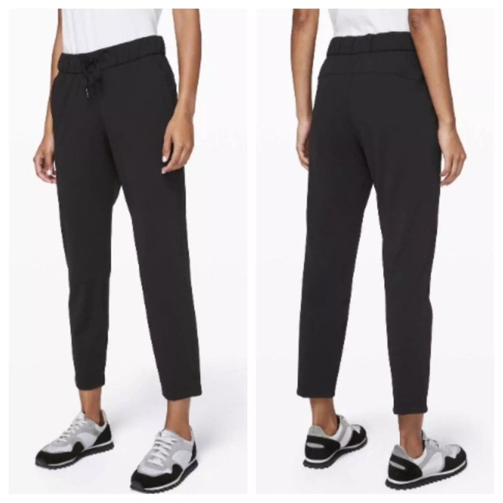 Lululemon Women's On The Fly 7/8 Pant Black Size 8